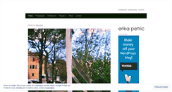 Desktop Screenshot of erikapetric.com